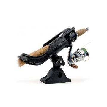 Rod holder black combo mount HD adjustable