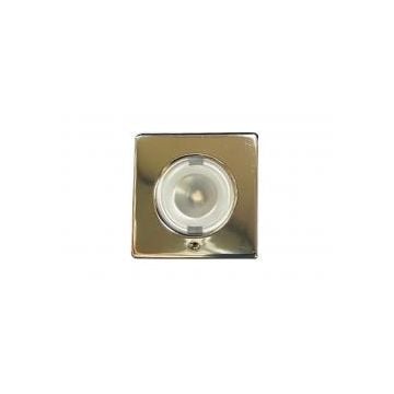 Spotlight LED Classic Line 70 × 70mm 1.35W 12/24V IP53 120° with Switch Electro Polished