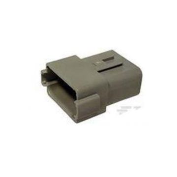 Kit receptacle DT 12 cavity Deutsch connector for 14-18 AWG wire includes housing only (pack of 5pc)