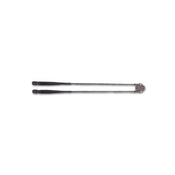 Wiper arm P10 Black fix spring 750-1000mm (coated SS316) suitable for 900-1200mm blade