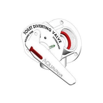 Aquavalve manual White 1-1/2" BSP GRP