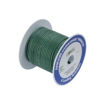 Cable 18 AWG 250ft Green (0.8mm2)