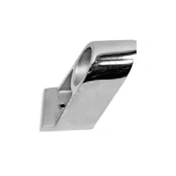 Stanchion Fitting Rail Center 60° Low 7/8" Stainless Steel 316