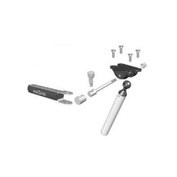 LeveLock all angle fish rod holder mount, adjustable