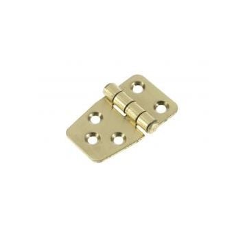 Hinge 40x59mm polished Brass