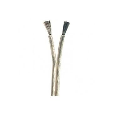 Cable 16/2 AWG 100 ft audio super flex clear (2 x 1 mm2)