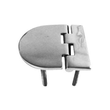 Hinge 83x65 mm 48 mm stud casted SS316