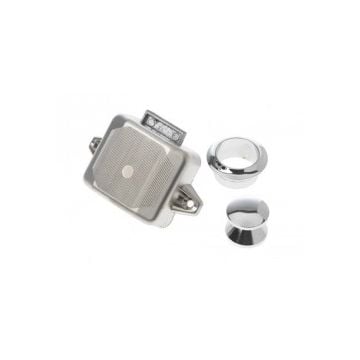 Ring chromed Brass for 19 mm door to be used with 11.06.0019/ 1 1.06.0020/ 11.06.0021 push lock