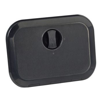 Hatch access top black 459x514mm (LxB)