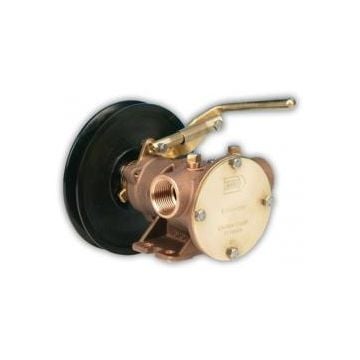 Pump clutch manual 21.7 Gpm 1" BSP port A&B pulley belt suitable for bilge & deckwash application