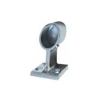 Stanchion rail aft support 60 deg. 7/8" SS316