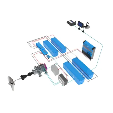 Battery System Mastervolt 60 kWh - 1 x 3 kW Charger for i30, i50 and R50 Systems