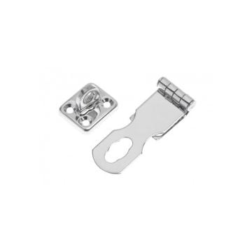 Safety-hasp with turnlock SS304 electro polished