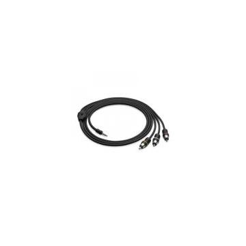 Audio Interconnect Cable XD-MINIRCA-6 2-Channel 3.5mm Mini-to-Dual RCA 6ft
