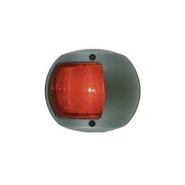 Navigation Port 12V LED black polymer body & base vertical mount side light