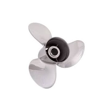 Propeller Rubex NS3 Plus Stainless Steel 3-Blade 15.625″ × 13″ LH Interchangeable Hub for 115 HP and Above Engines