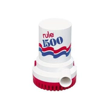 Pump bilge 1500 Gph 12V non automatic rule series