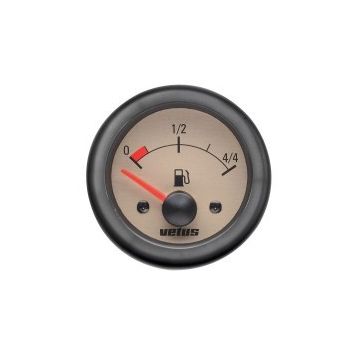 Gauge fuel level FUEL24W cream 24V cut-out Dia. 52 mm excluding sensor