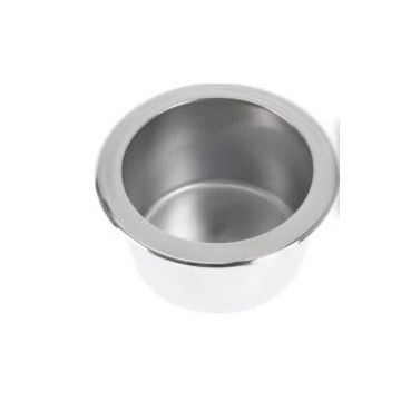 Can & bottle holder cut out Dia. 69mm SS316 electro polished