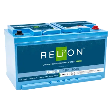 RB80-D 12V 80Ah Deep Cycle Lithium Battery