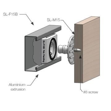 Stratlock female SL-F15B front mount