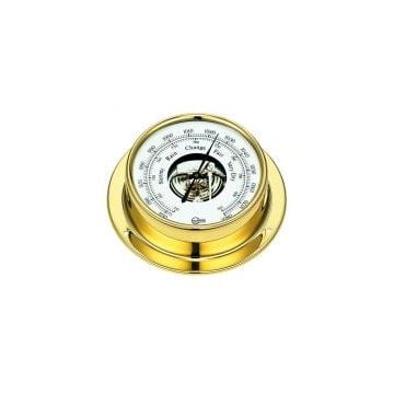 Barometer Brass Dia. 110 Tempo White Dial