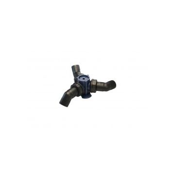 Y connector Y3C plastic body (rotatable hose connections should be ordered separately)