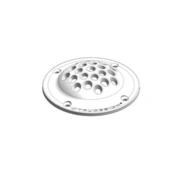 Strainer Round White 1-1/4" GRP