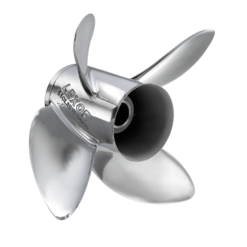 Propeller Rubex L4 Plus Stainless Steel 4-Blade 16" × 16" RH