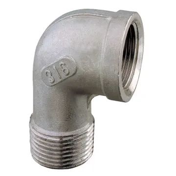 Elbow 90 deg. M-F SS 3/8