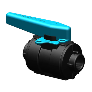 Ball Valve 1/2" NPS Black