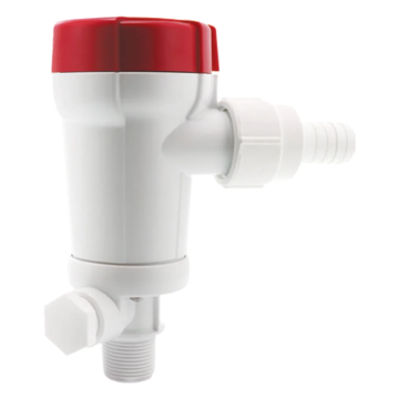 Livewell Pump FC Series 12V 69 LPM (1100 GPH) Straight Seacock 3/4" NPT