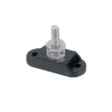 Stud insulated 6 mm negative Black