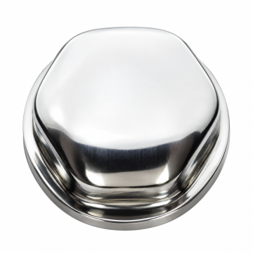 Steering Wheel Centre Nut Cap CAP0303 Stainless Steel with 1/2", 5/8" and M12 Bases