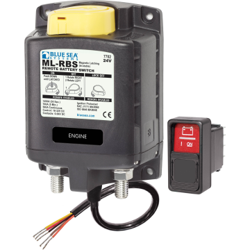 Remote Battery Switch ML RBS 24V DC 500A Manual Control with Control Switch