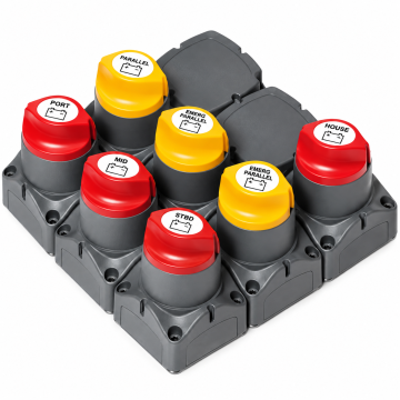 Remote Battery Management Cluster for Triple Engine