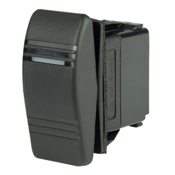 Contura Switch SPDT On/Off/(On) 12/24V DC 20A/15A with Amber LED