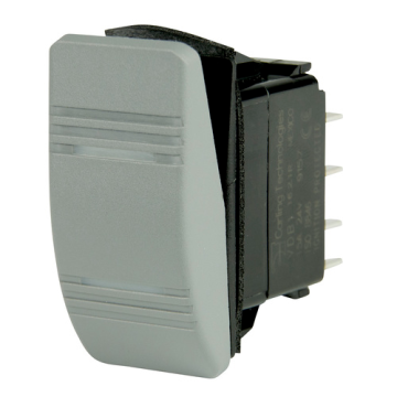 Contura Switch DPDT On/On 12/24V DC 20A/15A with 2 Amber LEDs