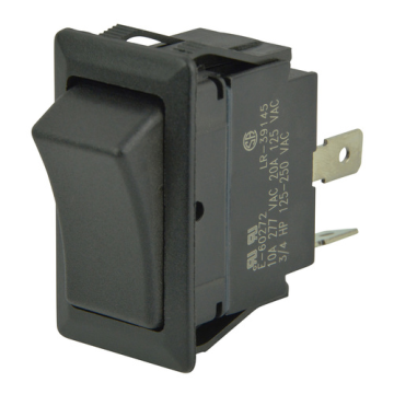 Rocker Switch SPST Off/(On) 12V DC 25A