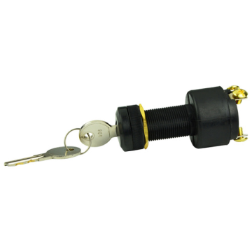 Ignition Switch Off/Ignition/Start 6 to 36V DC 15A Ignition 5A Start with 2 Keys