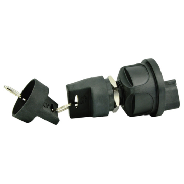 Ignition Switch Off/Ignition & Accessory/Start 12 to 48V DC with Deutsch Connector and 2 Keys