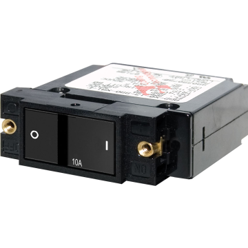 Circuit Breaker A Series Flat Rocker Single Pole 10A