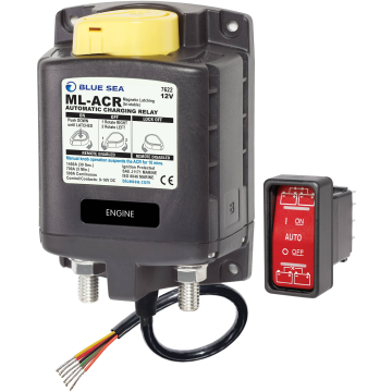 Automatic Charging Relay ML ACR 12V DC 500A with Manual Control Switch