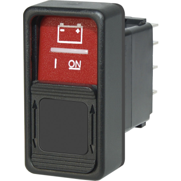 Remote Control Switch Contura SPDT (ON)-OFF-(ON) Red and Green LED with Lockout Slide