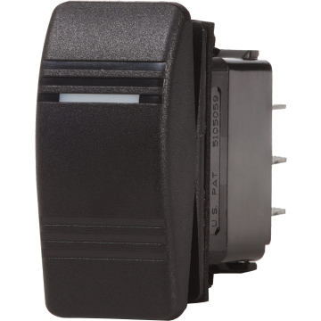 Switch Contura III SPST OFF-ON Black 20A 12V DC 15A 24V DC