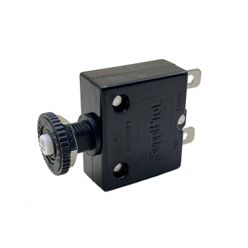 Circuit Breaker Push Button Reset Only 15A Quick Connect