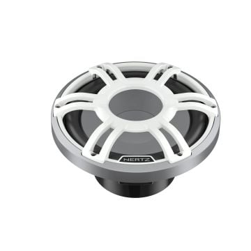 HMS 10" Sports RGB Marine Subwoofer – White – 300W RMS – 2Ω