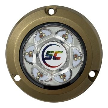 SC2-BZSM Underwater Light - Bronze - Surface Mount - Colour Changing - 3000 Lumens