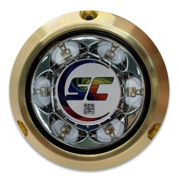 SC-3 Underwater Light - Bronze - Surface Mount - Colour Changing - 3000 Lumens