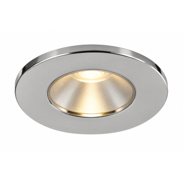 Downlight Classic Line 70 mm 2W LED AISI 304 Electro Polished Warm White 12/24V